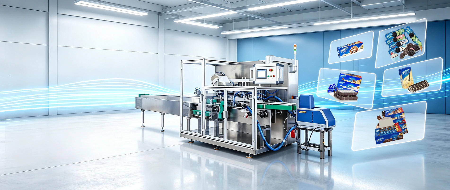 Automatic Case Packing Equipments factory