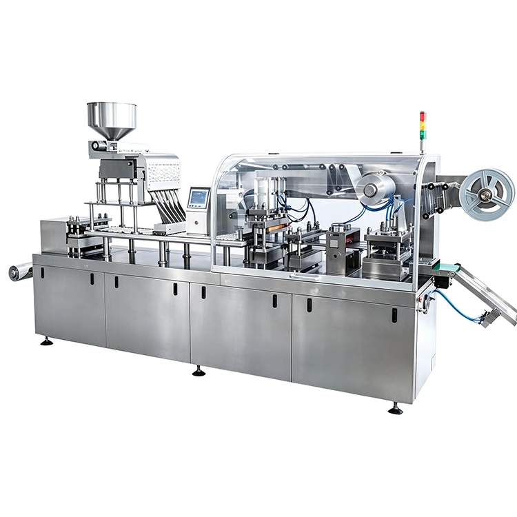 Automatic ALU-PVC and ALU-ALU Blister Machine