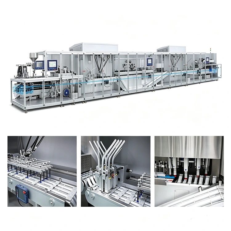Automatic Blister Bag Packing Machine Line