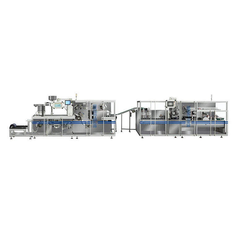 High Speed Capsule Blister Packing And Cartoning Machine