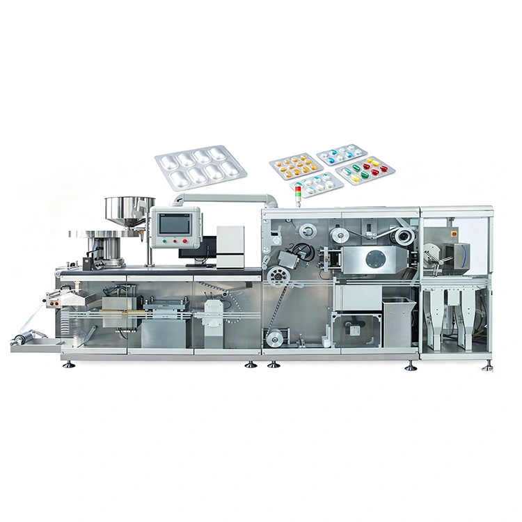 High Speed Roll-Plate Capsule Pill Blister Machine