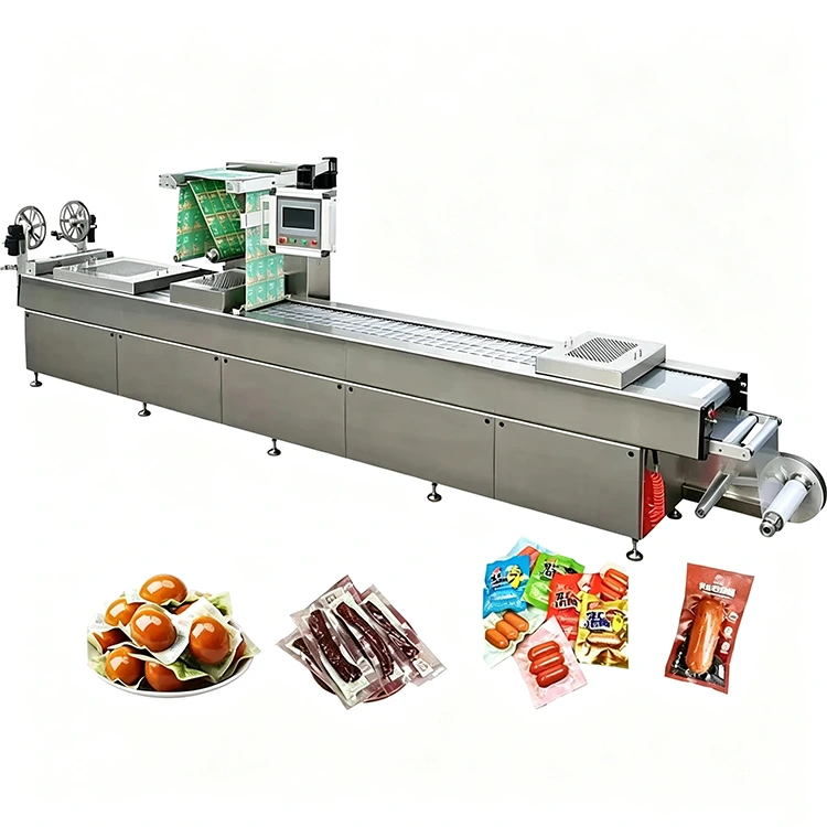 Full Auto Stretch Film Vacuum Packing Machine