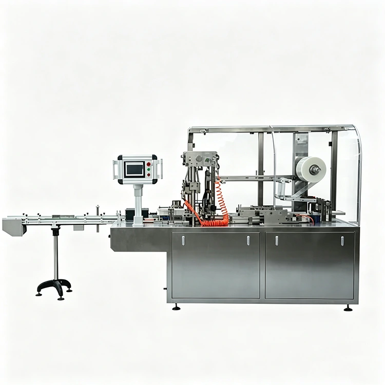 Automatic Three-dimensional Overwrapping Machine for Box Packaging 
